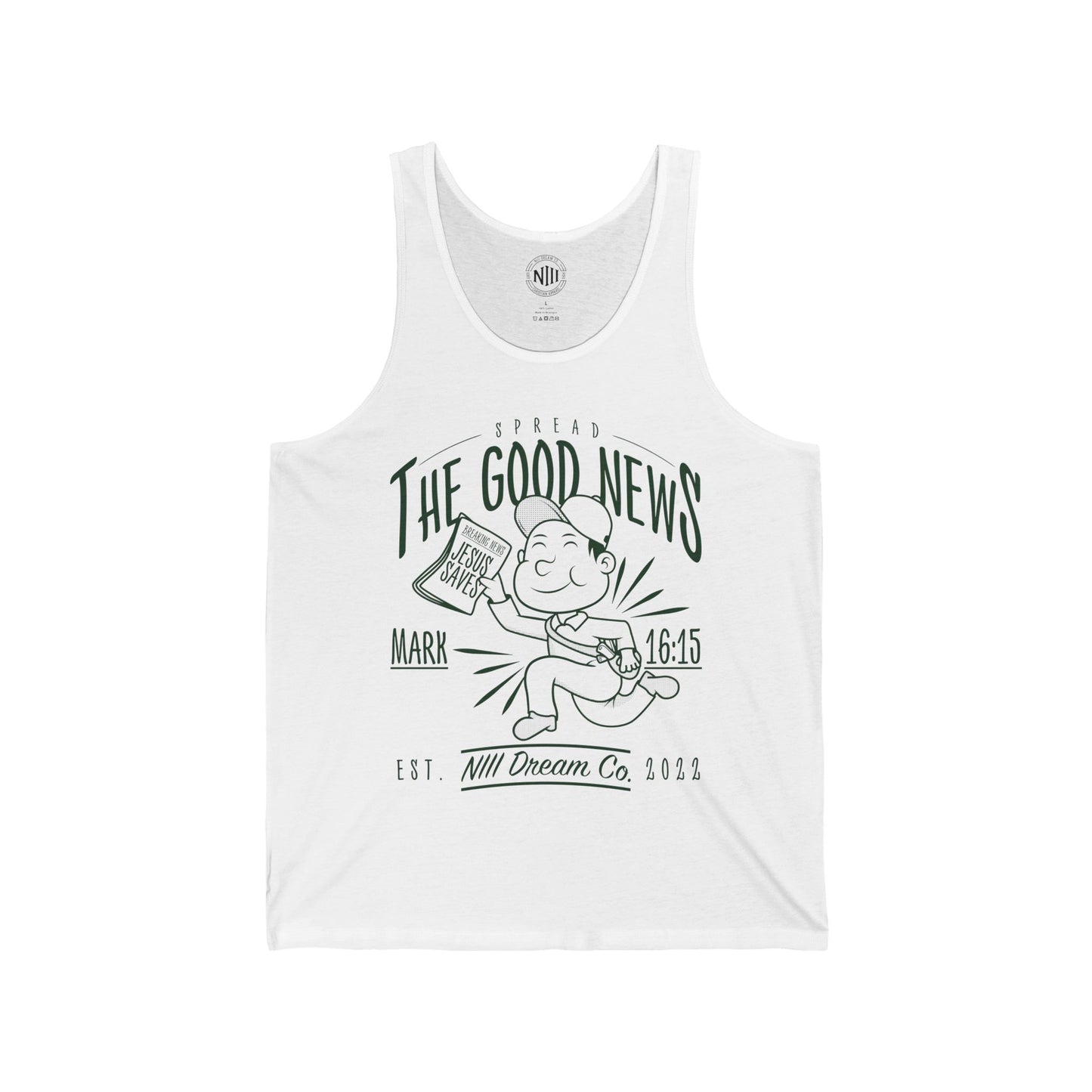 The Good News Jersey Tank