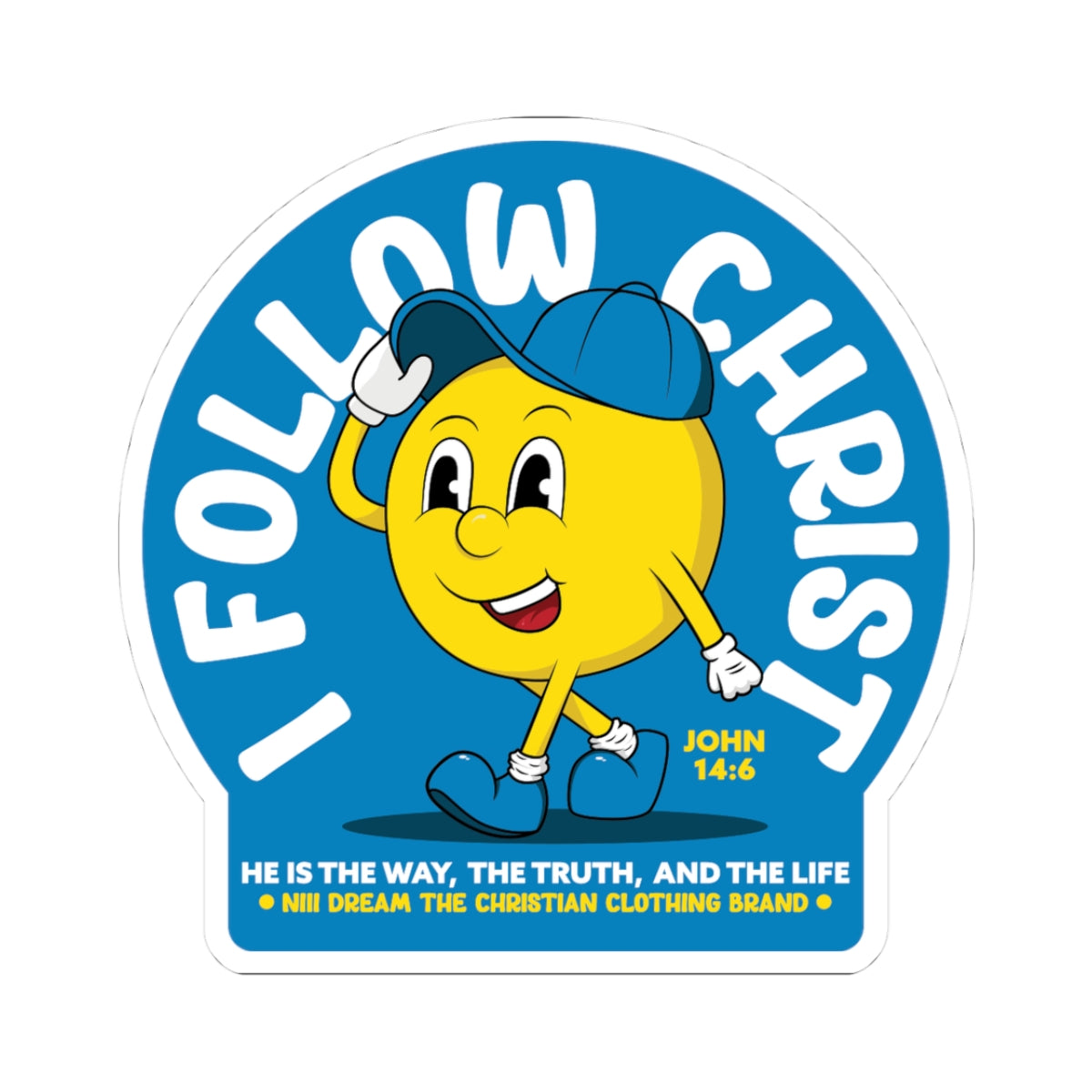 I Follow Christ Stickers