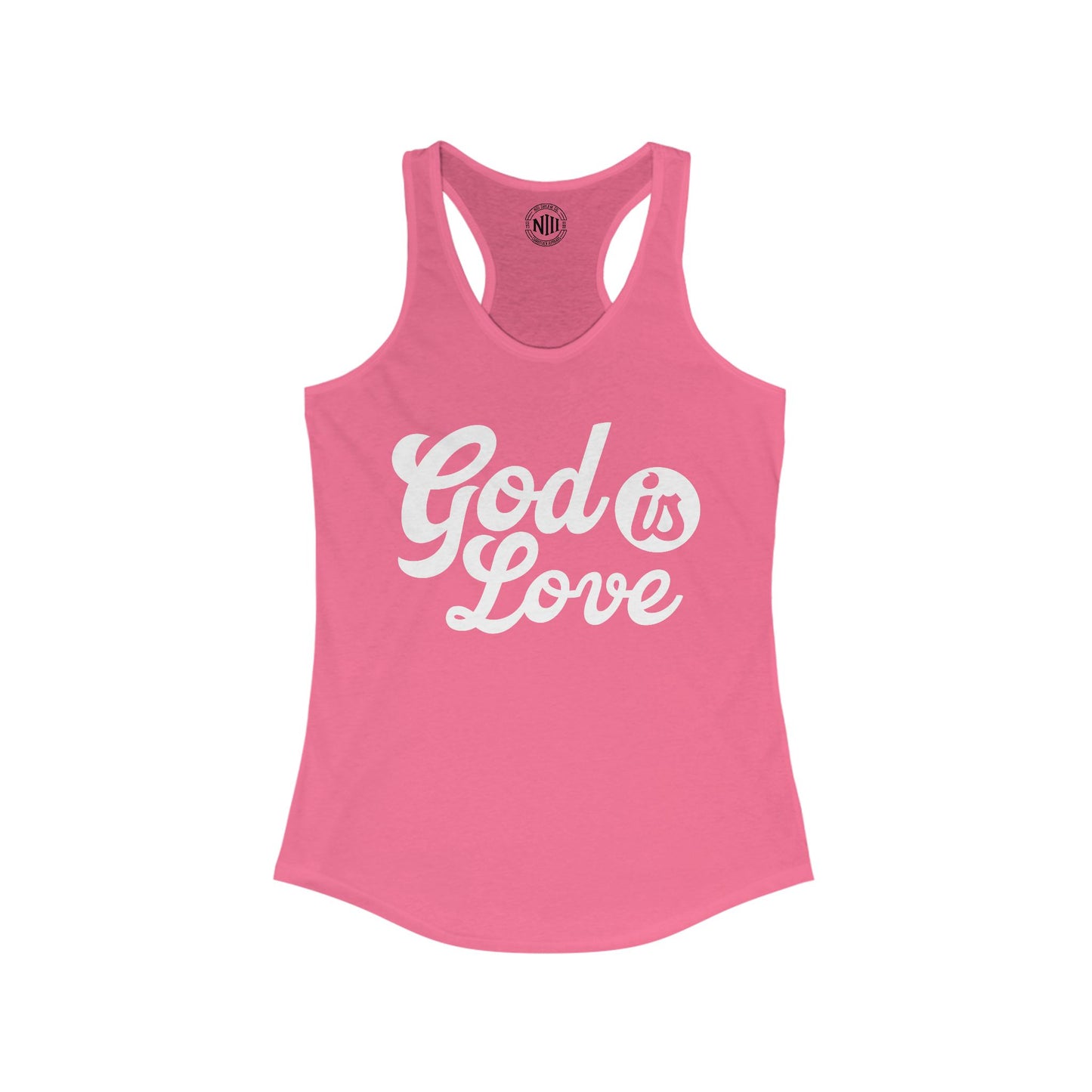 God Is Love Women's Racerback Tank