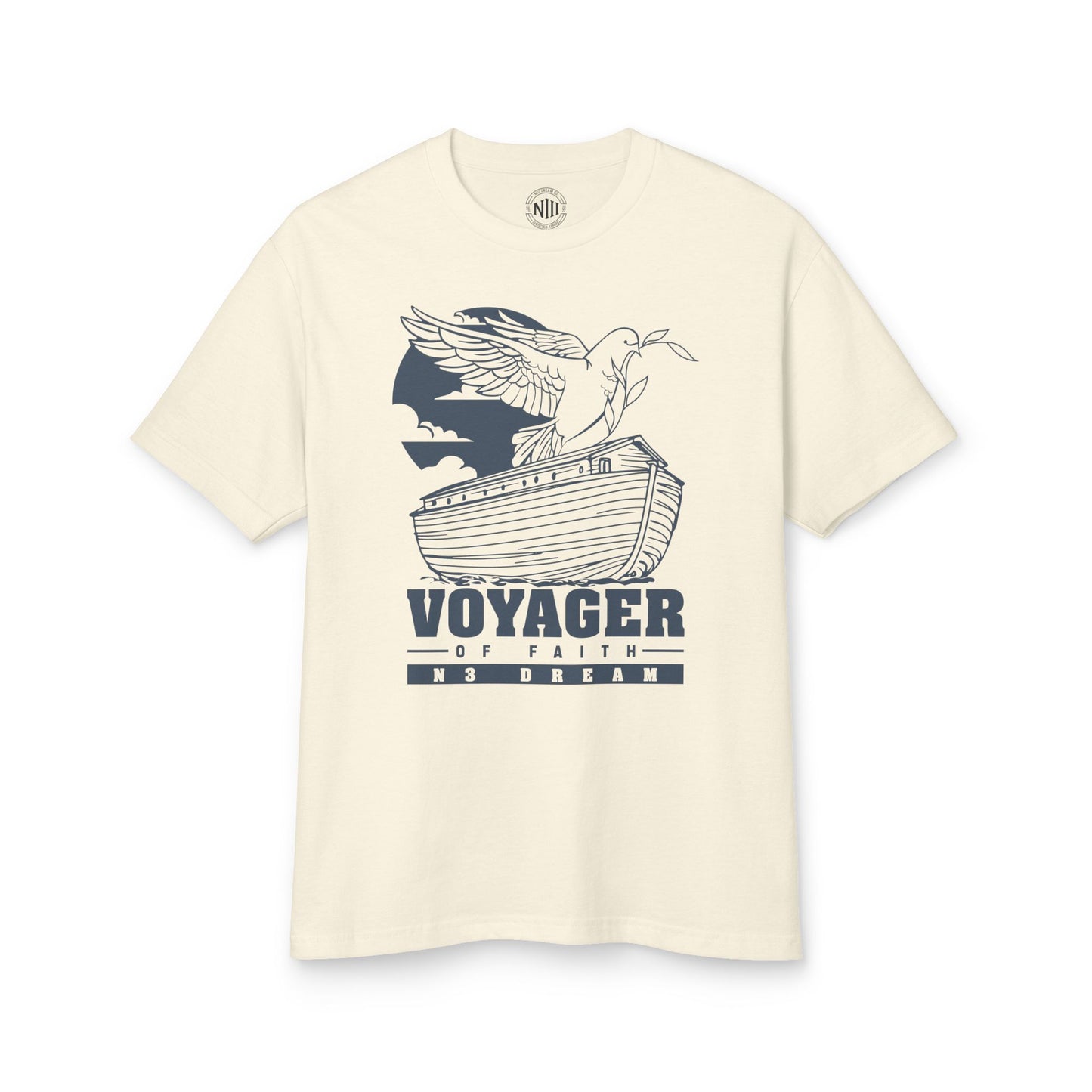 Voyager Of Faith Garment-Dyed Heavyweight Cotton Tee