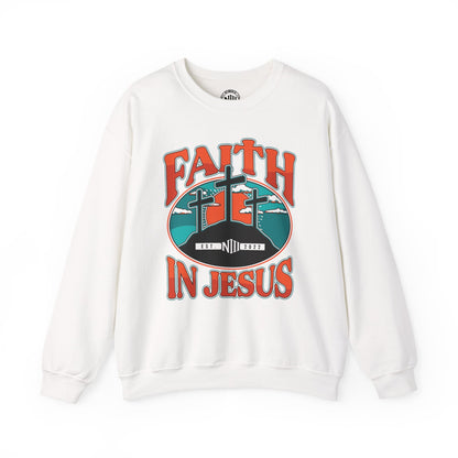 Faith in Jesus Crewneck Sweatshirt