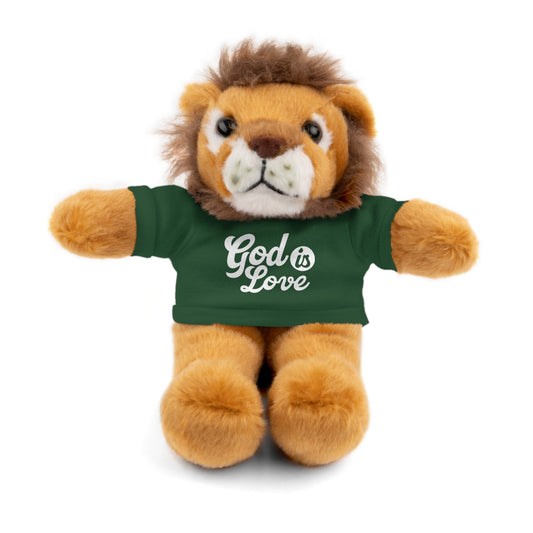 Stuffed Animals with God is Love Tee