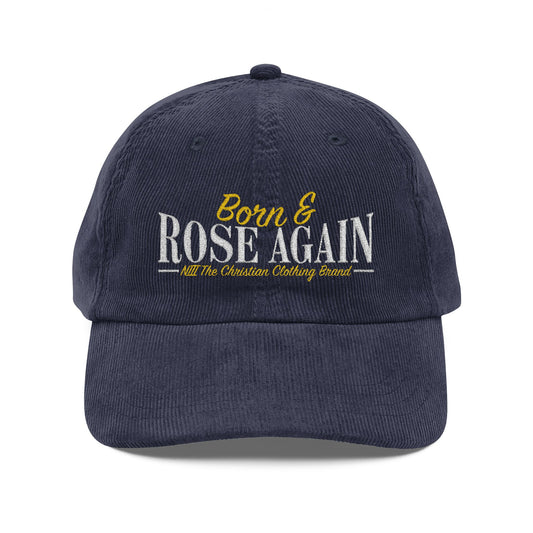 Born & Rose Again Corduroy Cap