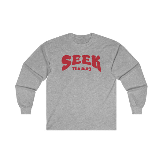 Seek The King Long Sleeve Tee