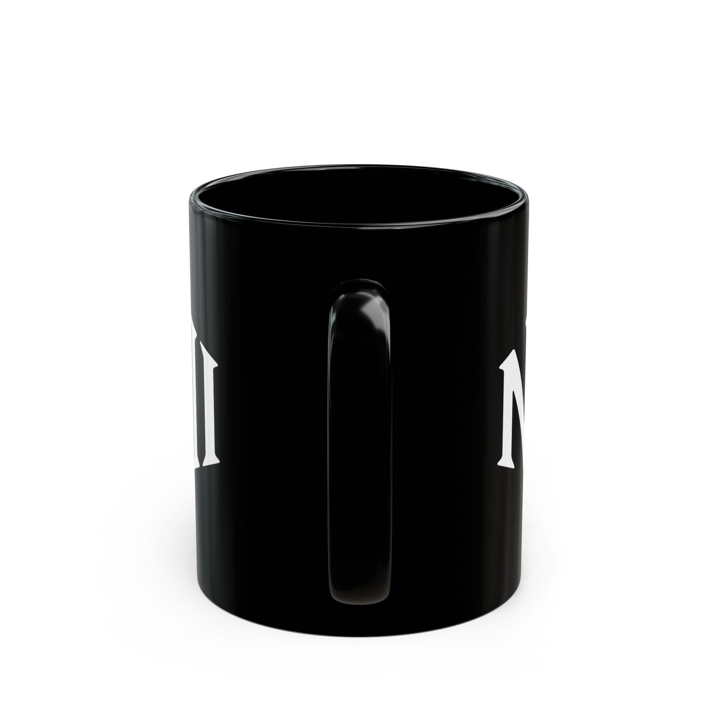 NIII Black Mug