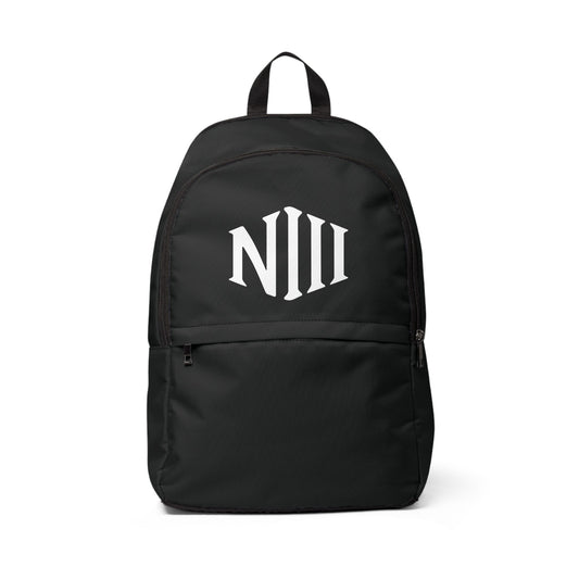 NIII Logo Fabric Backpack