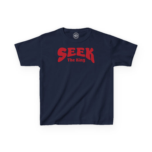 Seek The King Kids Heavy Cotton™ Tee