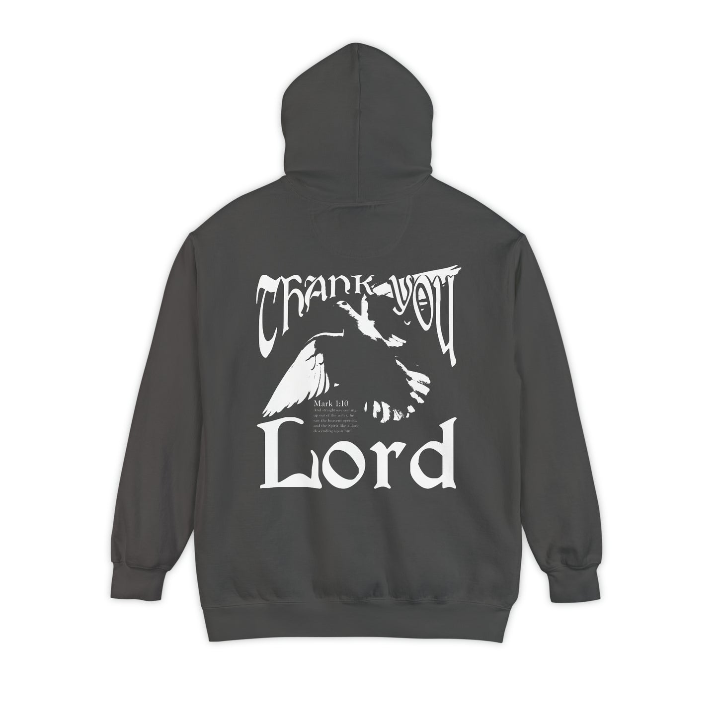 Thank You Lord Unisex Garment-Dyed Hoodie