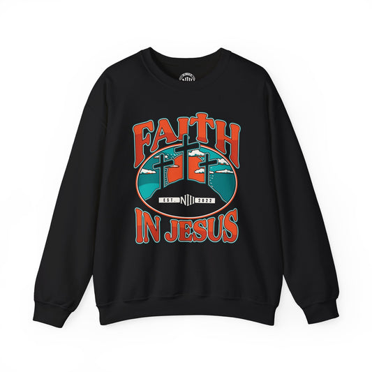 Faith in Jesus Crewneck Sweatshirt
