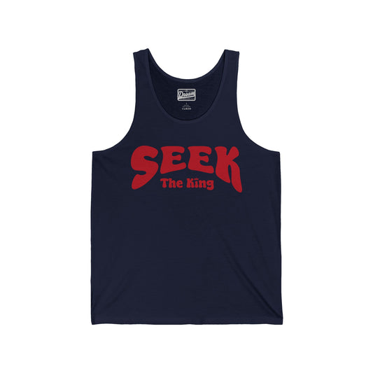 Seek The King Jersey Tank