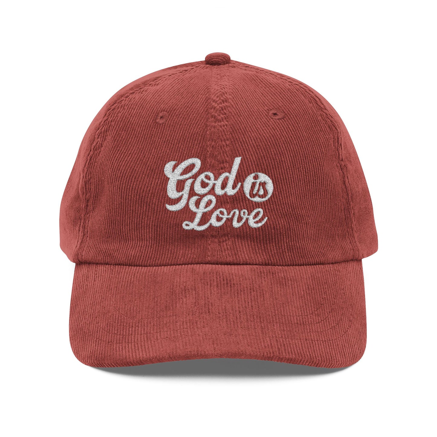 God Is Love Corduroy Cap