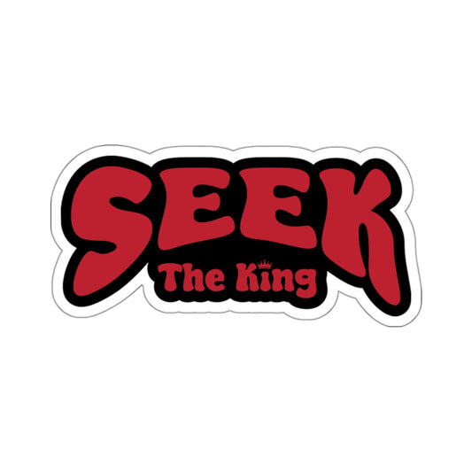 Seek The King Stickers