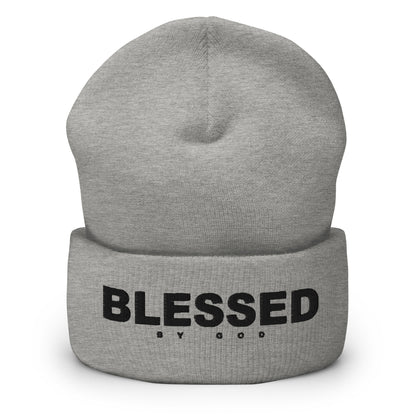 Blessed By God Cuffed Beanie