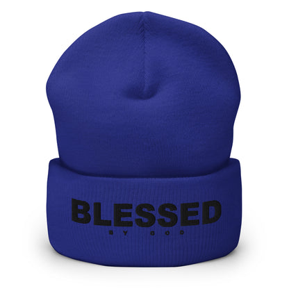 Blessed By God Cuffed Beanie