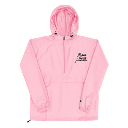 Jesus Lives Forever Champion Packable Jacket